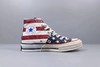 Converse Chuck 70推出星条旗鸳鸯系列，采用了解构性设计 红蓝 黑白 鞋码:35-44 货号:166426C 商品缩略图3