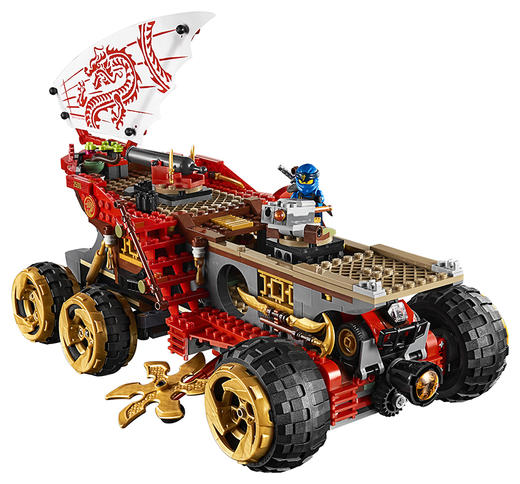 乐高LEGO 幻影忍者系列70677封赏之地战车拼搭小颗粒积木儿童玩具 商品图4