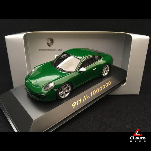 第一百万辆911纪念版 911(991) Carrera S 1:43汽车模型 商品图4