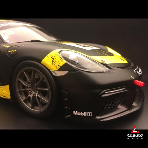 718 Cayman GT4 Clubsport  2019年新款车型 限量版1:18汽车模型 商品图2
