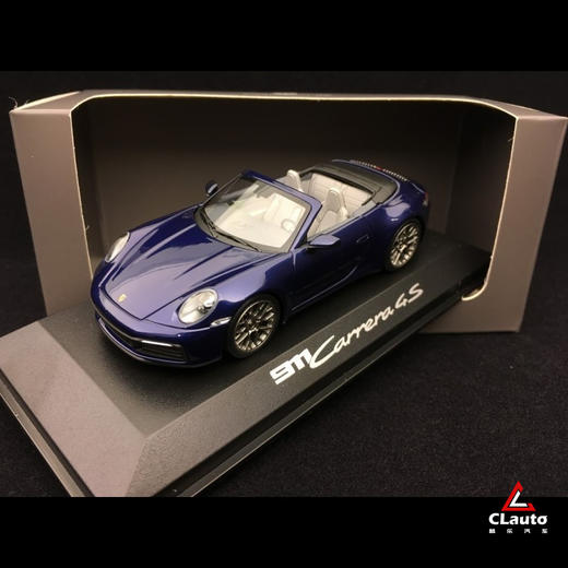 911(992) Carrera 4S Cabriolet 1:43汽车模型 商品图4