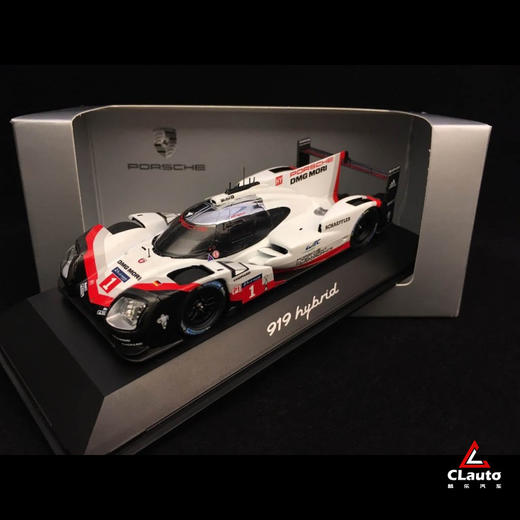 919 Hybrid 2017年勒芒耐力赛冠军纪念款 1:43汽车模型 商品图4