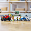 乐高LEGO 城市系列60245 巨轮越野车大劫案拼搭积木玩具 商品缩略图4