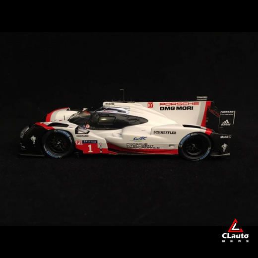 919 Hybrid 2017年勒芒耐力赛冠军纪念款 1:43汽车模型 商品图3