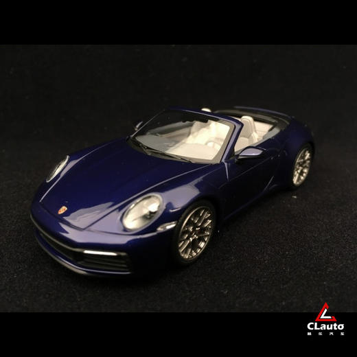 911(992) Carrera 4S Cabriolet 1:43汽车模型 商品图2
