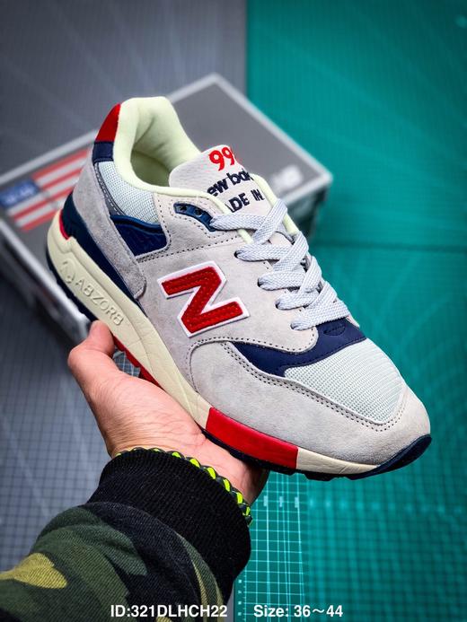 新百伦New Balance 998系列 复古运动休闲跑步鞋 猪八革材 商品图3
