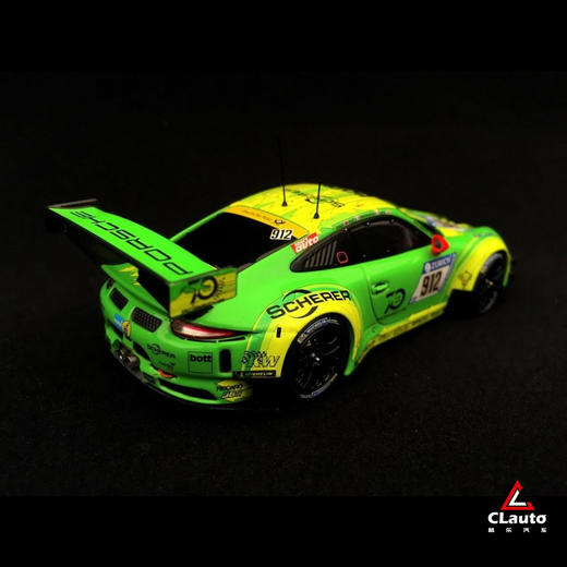 911(991) GT3 R  2018年纽北24小时耐力赛冠军限量纪念款 1:43汽车模型 商品图2