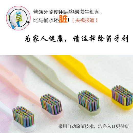 HNB分子除菌牙刷——圆头【儿童适用】 /  宽头【成人适用】可选 商品图4