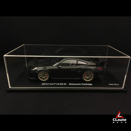 碳纤维特制限量款 1:18汽车模型 911(991) GT3 RS Weissach Package 商品图4