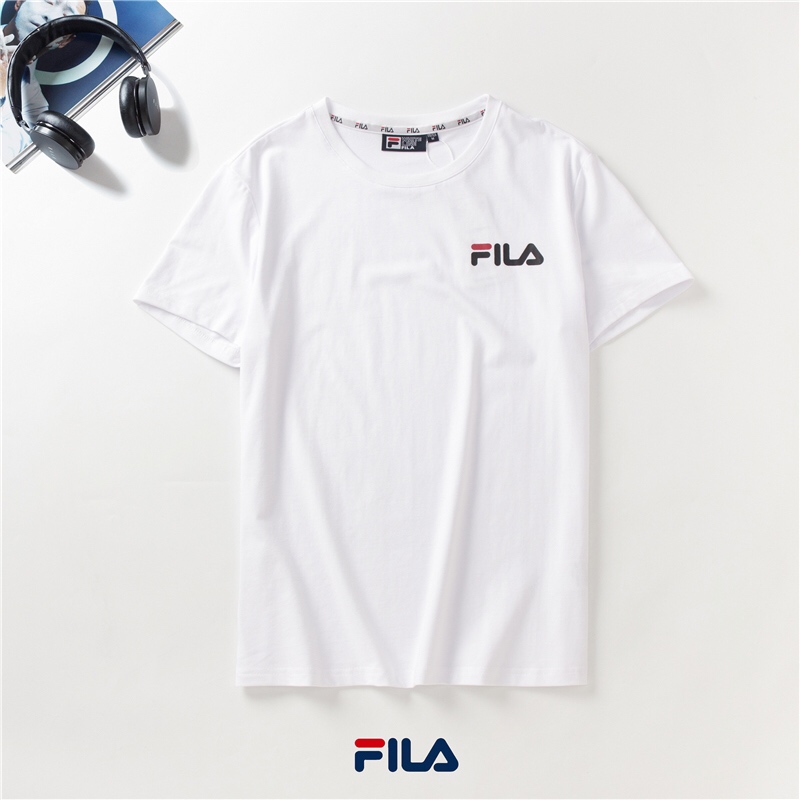 fila 斐乐2020新品小标刺绣熊猫标男女短袖fl1005 /fl1015