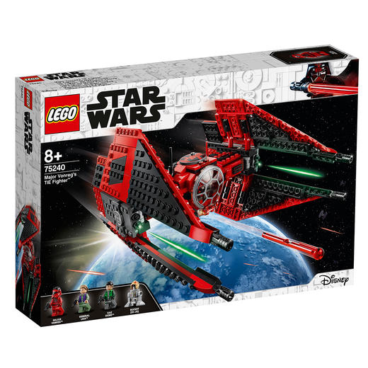 乐高LEGO 星球大战绯红钛战机电影积木儿童益智男玩具75240 商品图0