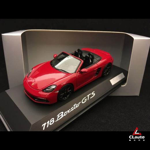718(982) Boxster GTS 1:43限量版汽车模型 商品图3
