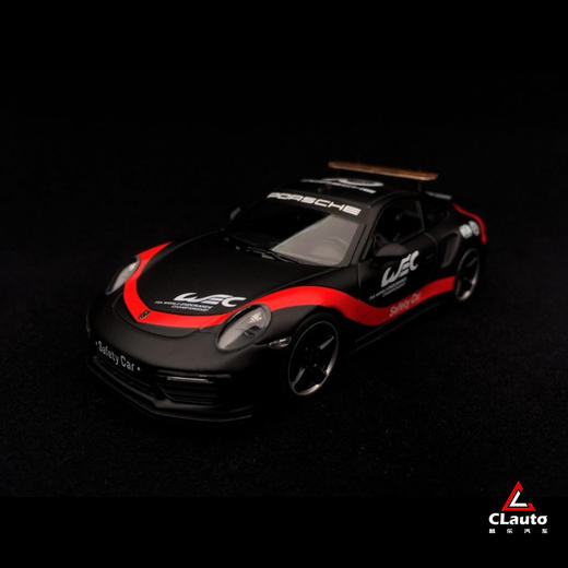 911(991) Turbo 2018年WEC安全车限量纪念款 1:43汽车模型 商品图2