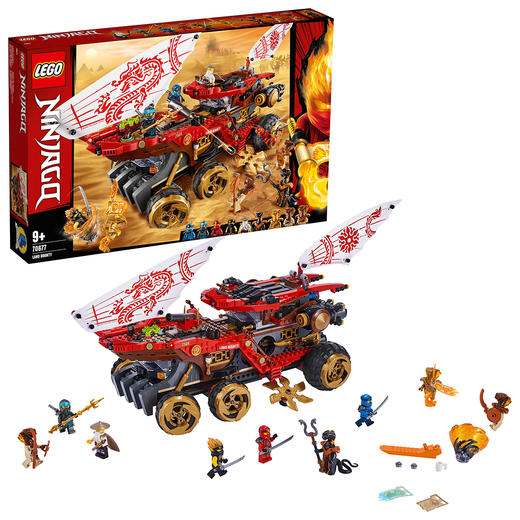 乐高LEGO 幻影忍者系列70677封赏之地战车拼搭小颗粒积木儿童玩具 商品图2
