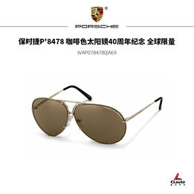 保时捷P'8478 咖啡色太阳镜 Porsche Design40周年纪念 全球限量