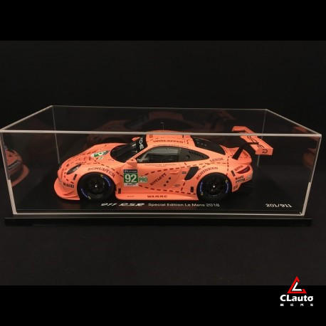 Pink Pig特别限量款  911(991) RSR 2018年勒芒24小时耐力赛冠军 1:18汽车模型 商品图4