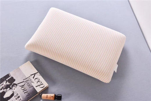 清水棉枕（粉条/灰色/灰条） 商品图0