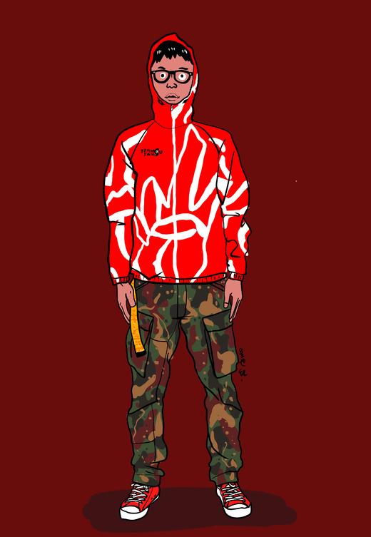 严素皮肤风衣,世界和平,TeamYansu,通款,防晒,超轻,可收纳,速干,防风 商品图3