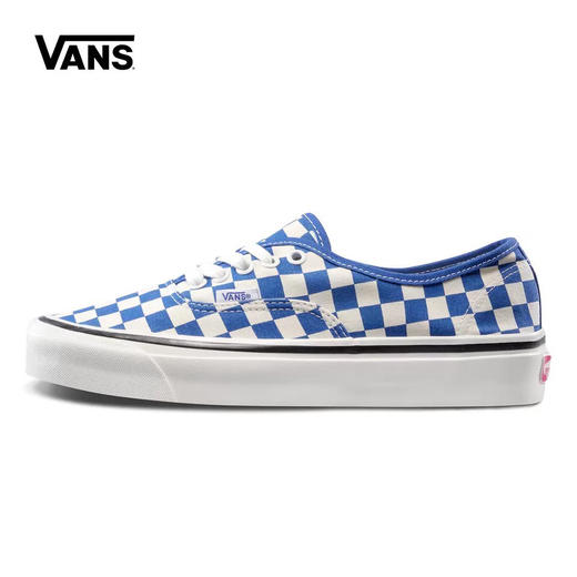 VANS AUTHENTIC 44DX 低帮 红色 蓝色 安纳海姆棋盘格男女休闲帆布鞋  35-44带半码 商品图3