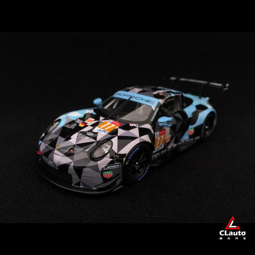 冠军限量纪念款 911(991) RSR 2018年勒芒24小时耐力赛冠军 1:43汽车模型 商品图1