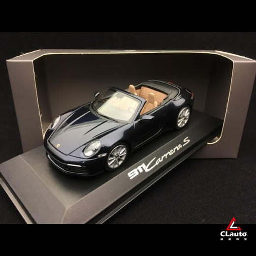 911(992) Carrera S Cabriolet 1:43汽车模型 商品图4