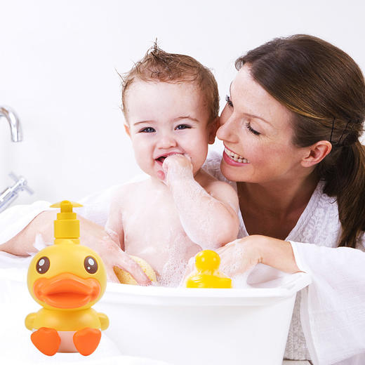 鳄鱼宝宝B.Duck Baby小黄鸭系列洗发沐浴露300g 商品图3