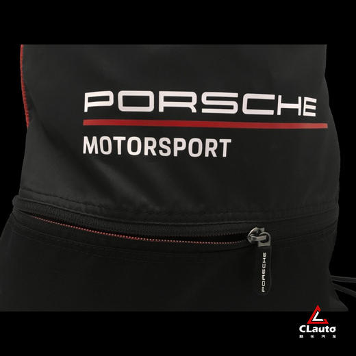 保时捷Motorsport黑色简易背包（体操袋） 商品图3