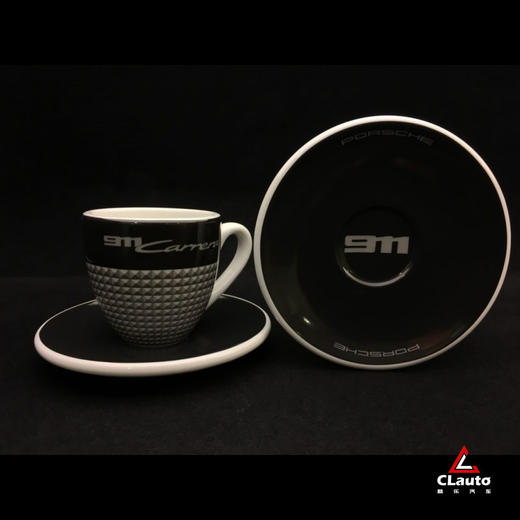 全球限量 售完即止 911（992）Carrera主题咖啡杯套装（2只装） 商品图2