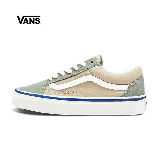 Vans范斯 经典系列 Style 板鞋 安纳海姆 低帮 黑灰 紫色 蓝绿 米灰 红蓝 红黄绿 男女 35-44(含半码) 商品图0