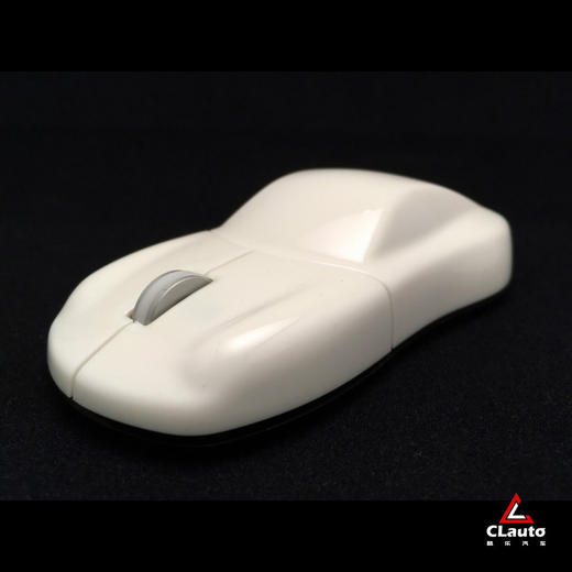 保时捷911主题 白色无线鼠标 商品图1