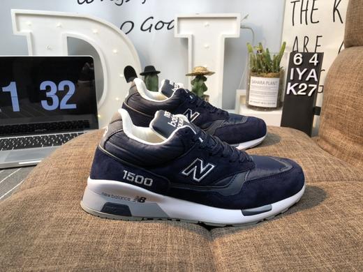 New blance 1500 头层猪八革 中帮复古跑鞋 商品图4