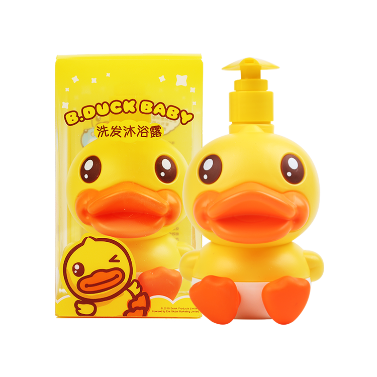 鳄鱼宝宝B.Duck Baby小黄鸭系列洗发沐浴露300g