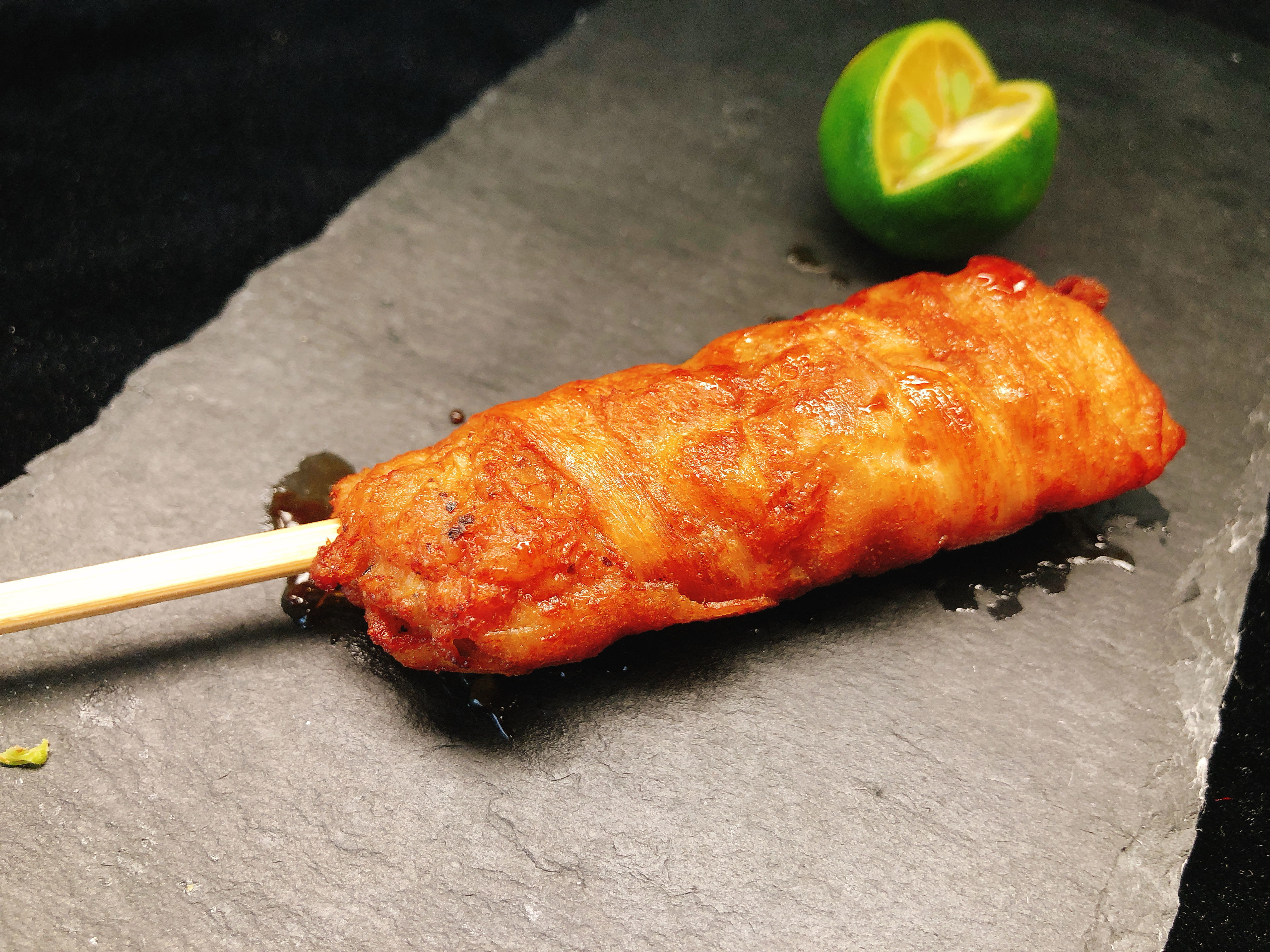 黑椒猪肉鸡肉棒(1串)