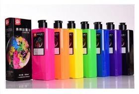 聪明象7色500ML彩色墨汁颜料套装