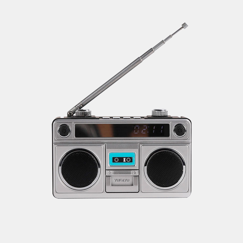 复古音箱时光音乐盒 | 经典复刻小巧精致 音色饱满声声共鸣