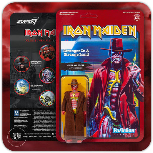 Super7 铁娘子乐队挂卡 Iron Maiden 商品图5
