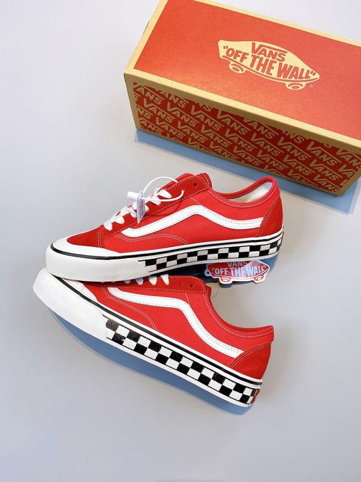 Vans Style 36 Cecon SF 牛仔蓝 红色 骚粉 黑白 白色 红蓝 红色棋盘 孔雀绿 权志龙 包头 杀人鲸Size：35--44 商品图13