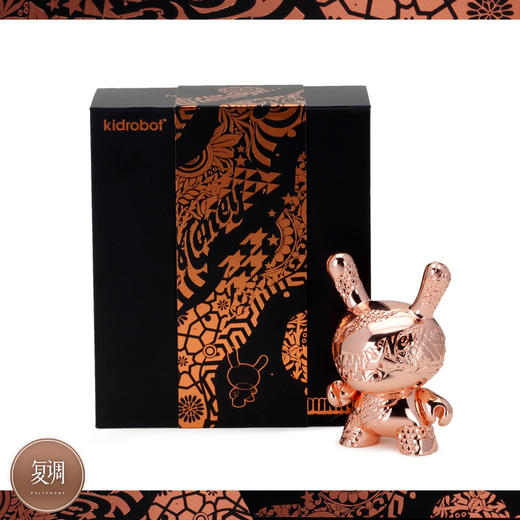 Kidrobot 5" New Money Dunny 玫瑰金色限定版 商品图7