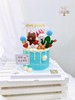 1027CAKE| LINE 蓝色系 布朗熊 可妮兔主题蛋糕 商品缩略图0