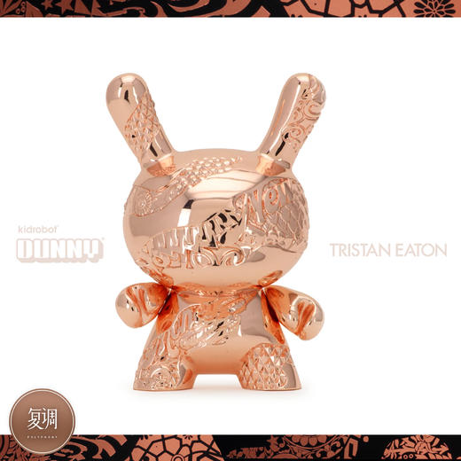 Kidrobot 5" New Money Dunny 玫瑰金色限定版 商品图1