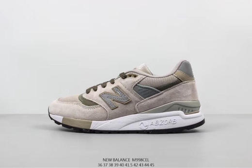 New Balance 新百伦 美产NB998 猪八 复古休闲运动跑鞋 商品图3
