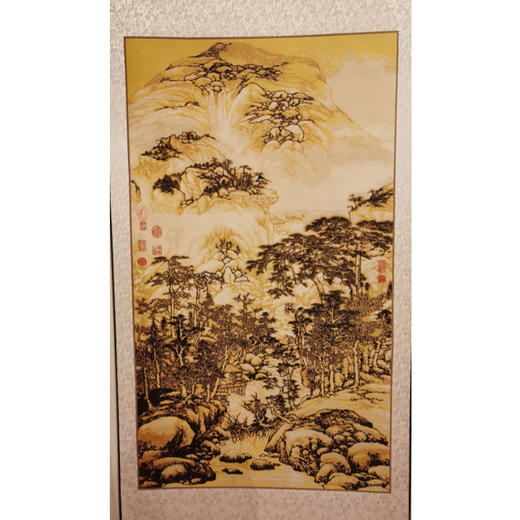 杨耀奎-宣刻剪纸作品 山水画 003 商品图0