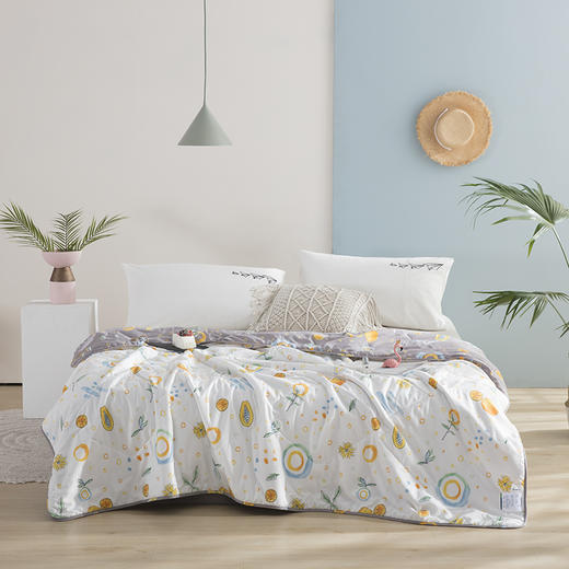 花色水晶绒夏凉被150*200（99元） 商品图2