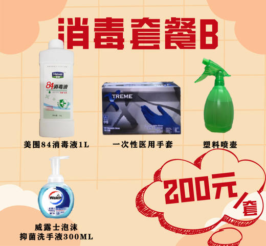 消毒套餐B 商品图0
