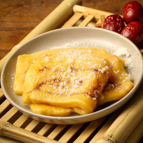  吃出来的家乡味儿，一口黄米年糕，满嘴香甜软糯，枣香浓郁