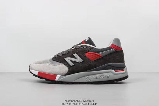 New Balance 新百伦 美产NB998 猪八 复古休闲运动跑鞋 商品图6