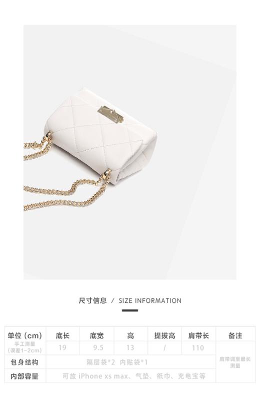 Cilidisy-DX官网2020春季新款菱格风琴包 商品图3