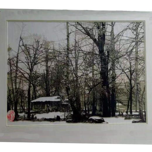 杨耀奎-宣刻作品《冬雪》003 商品图0