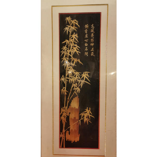 杨耀奎-麦杆画作品《梅》《兰》《竹》《菊》 商品图2