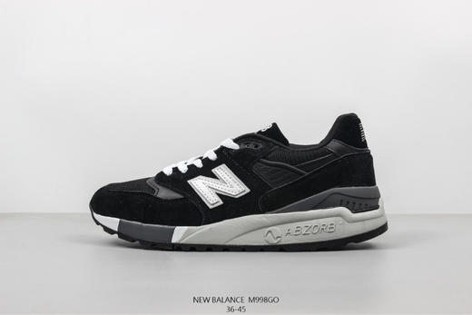 New Balance 新百伦 美产NB998 猪八 复古休闲运动跑鞋 商品图9